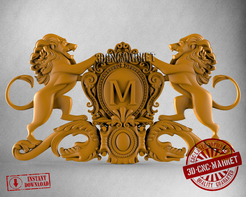 Lions, 3D STL Model