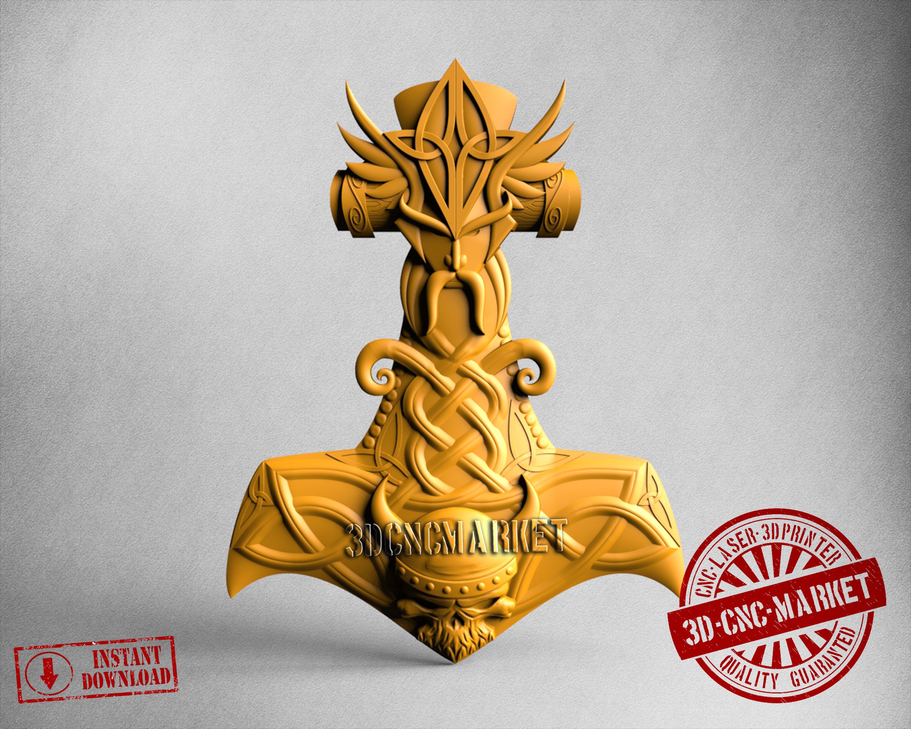 Hammer, 3D STL Model