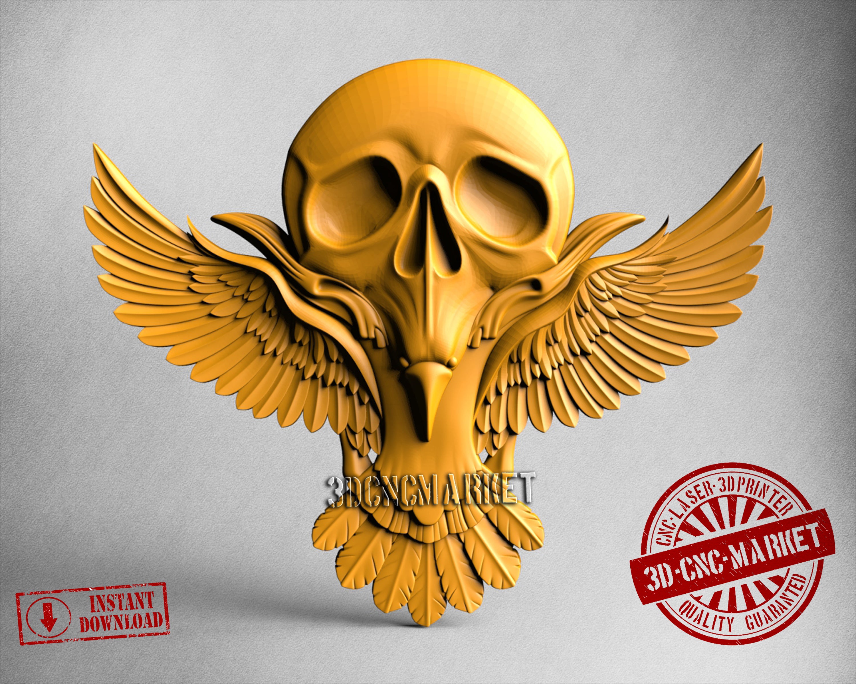 Skull, 3D STL Model
