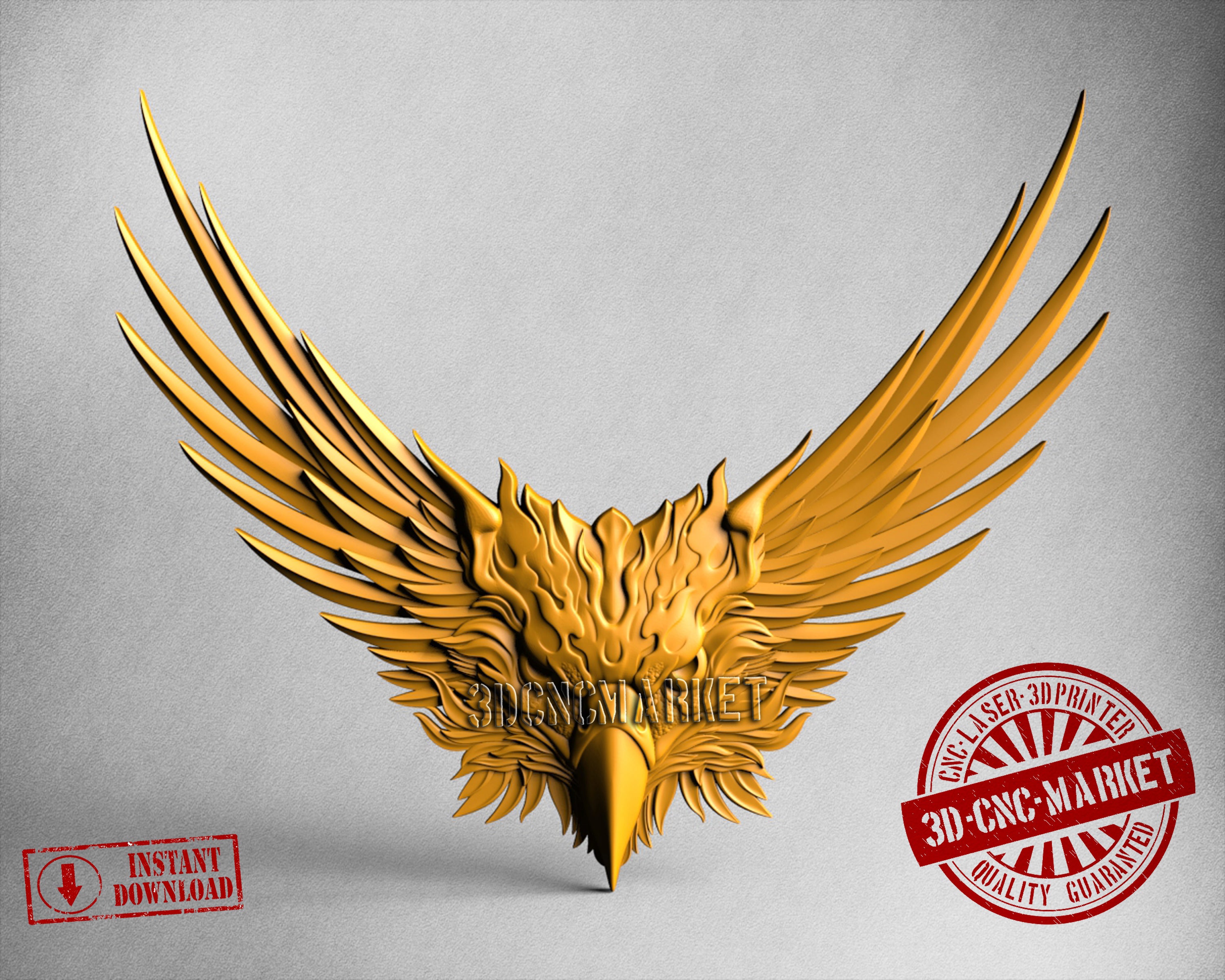 Eagle, 3D STL Model