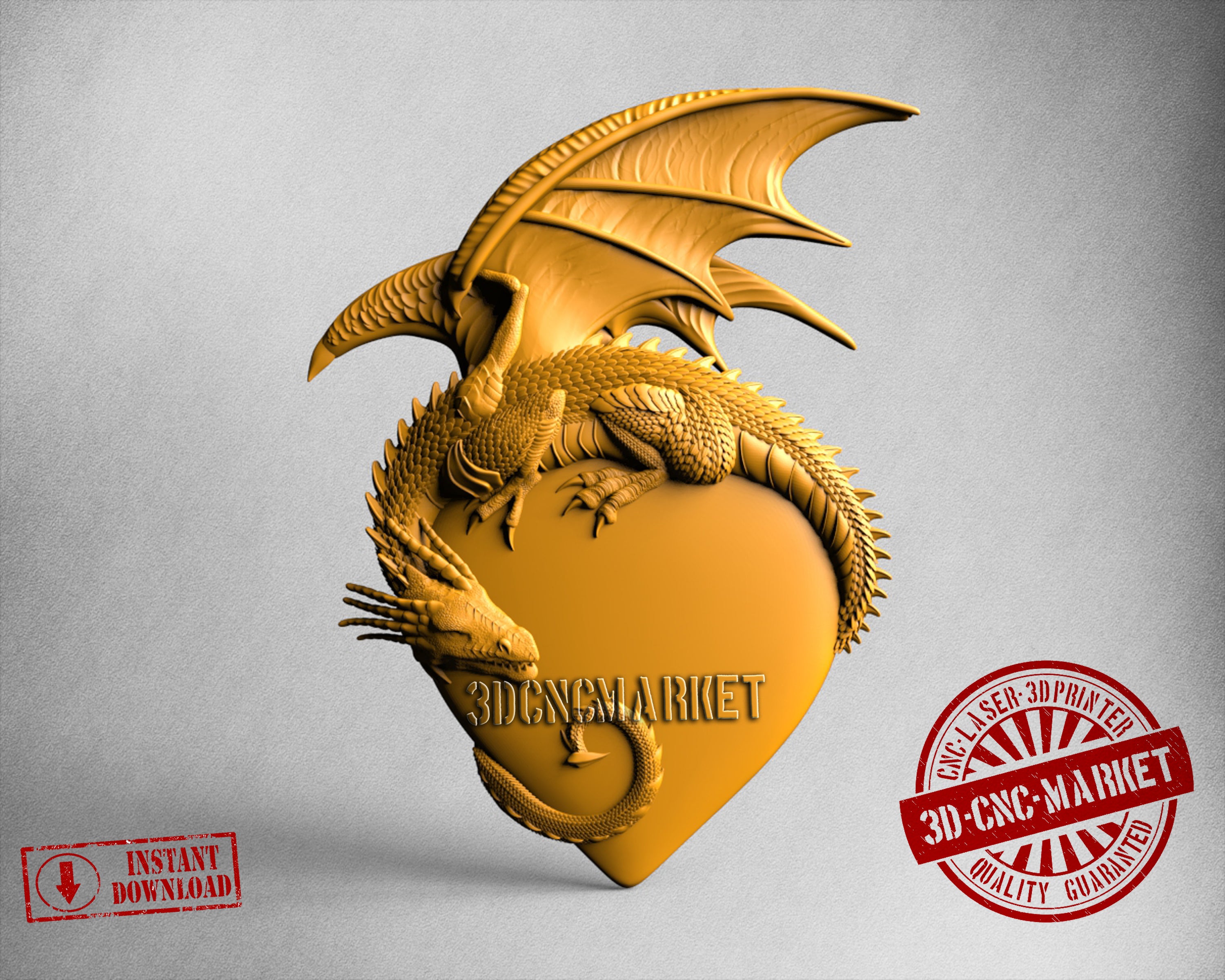 Dragon, 3D STL Model