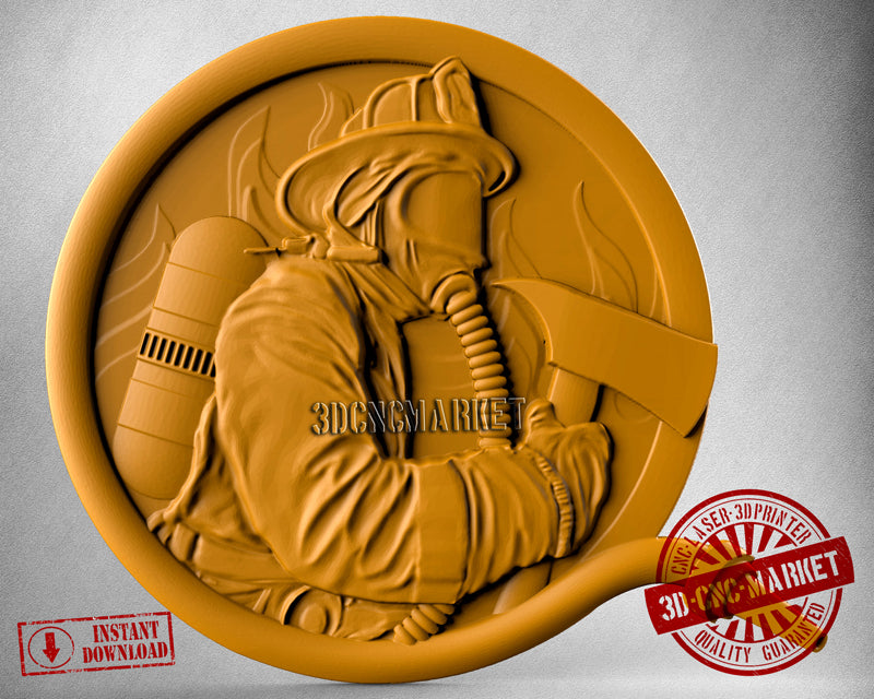 FireFighter, 3D STL Model