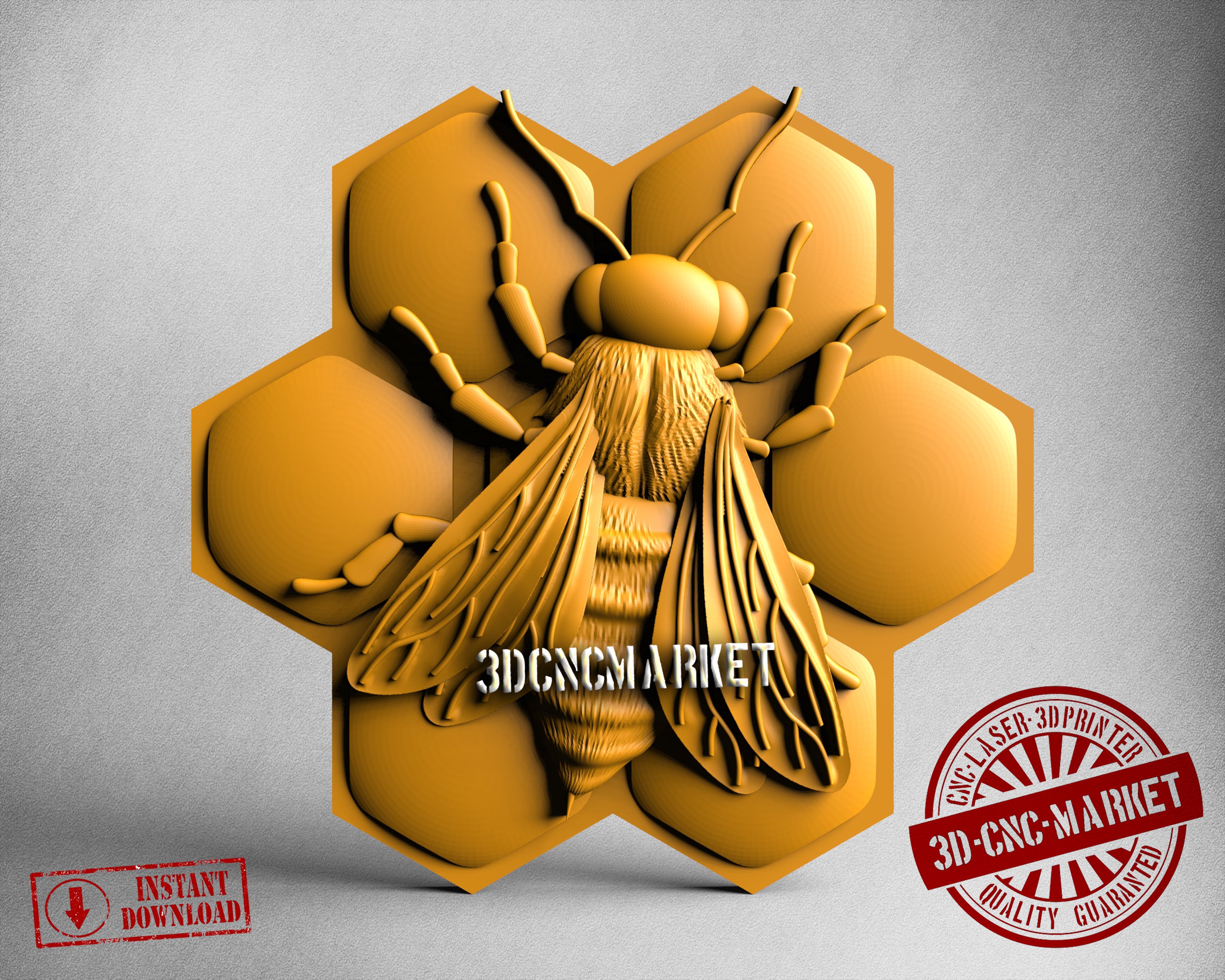 Bee, 3D STL Model