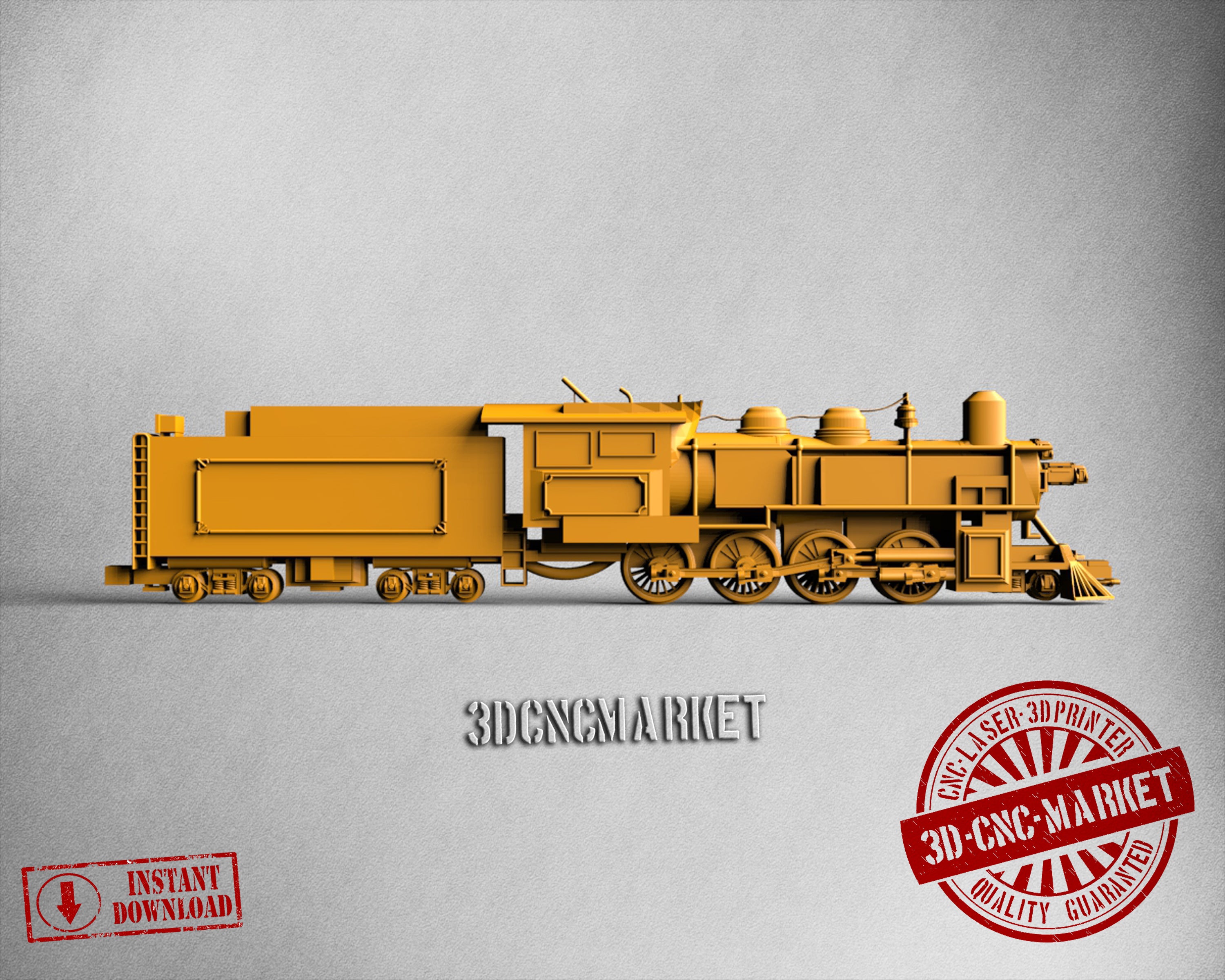 Train, 3D STL Model