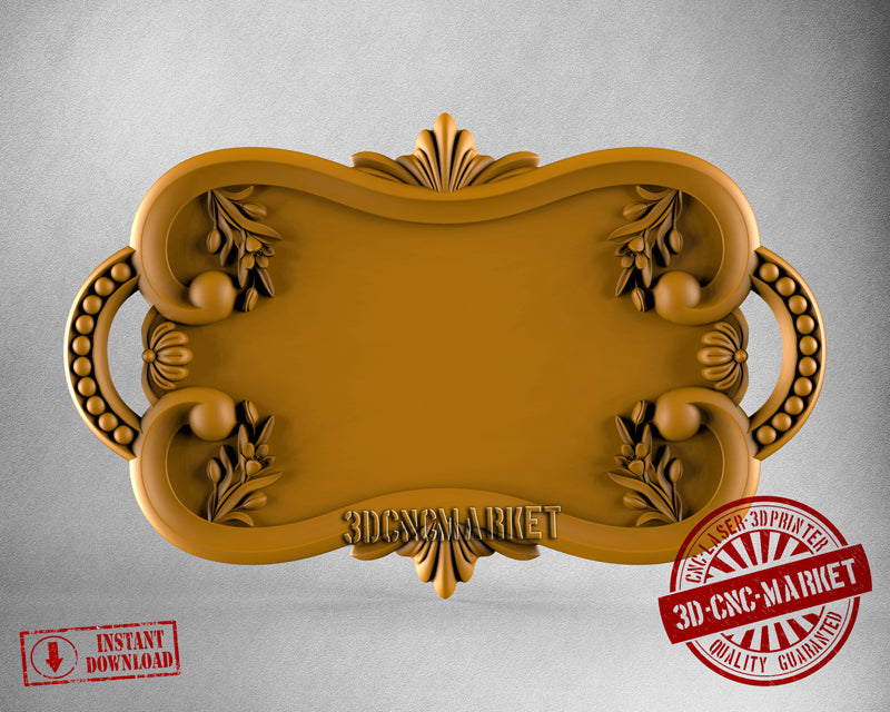 Tray, 3D STL Model