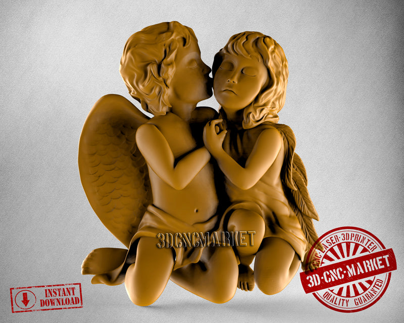 Angels, 3D STL Model