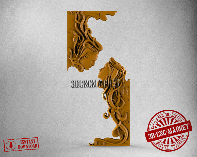 Couple, 3D STL Model