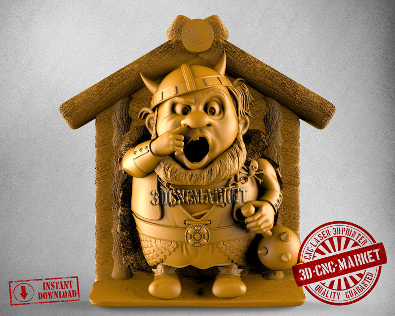 Birdhouse, 3D STL Model