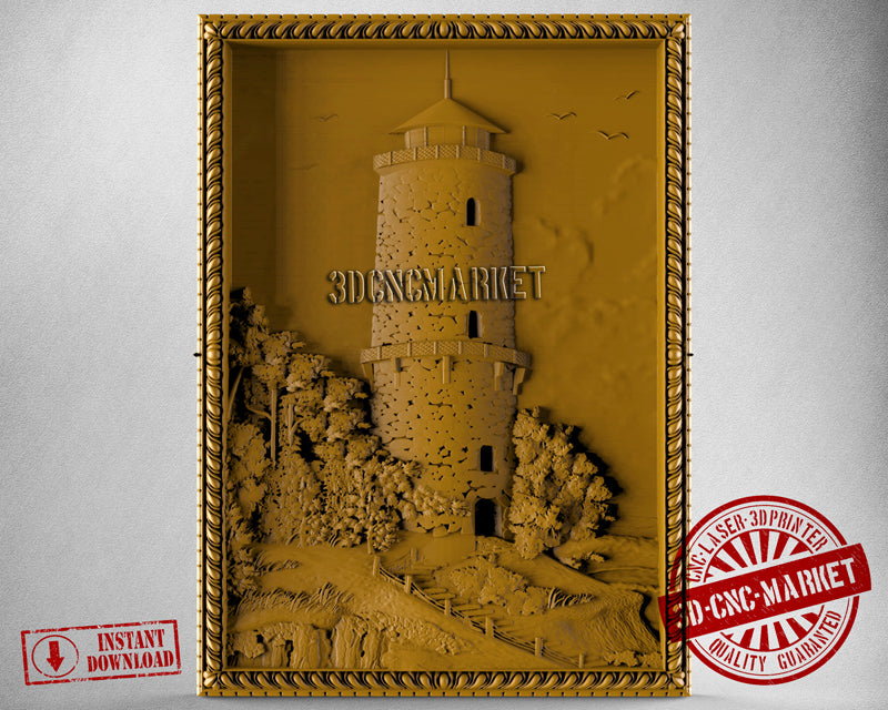 Lighthouse, 3D STL Model