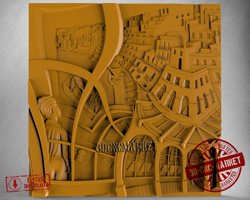 City View, 3D STL Model