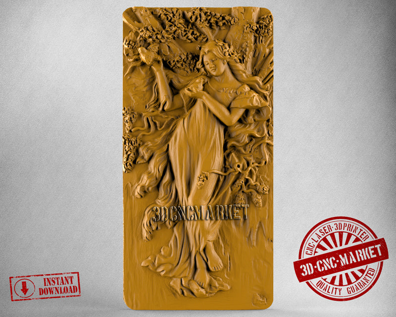Seasons of Women, 3D STL Model