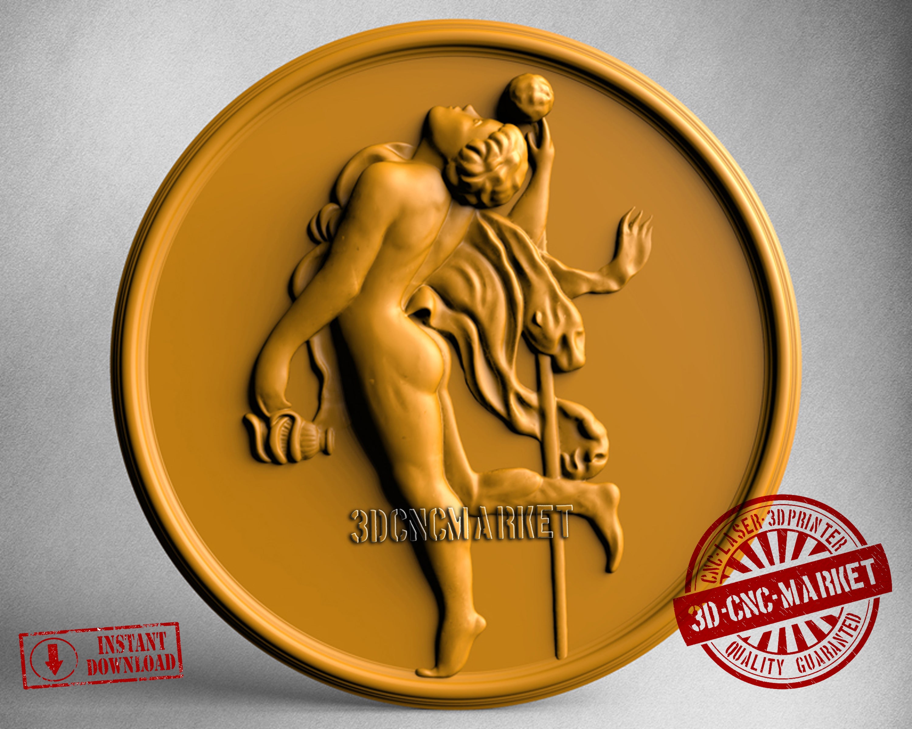 Girl, 3D STL Model