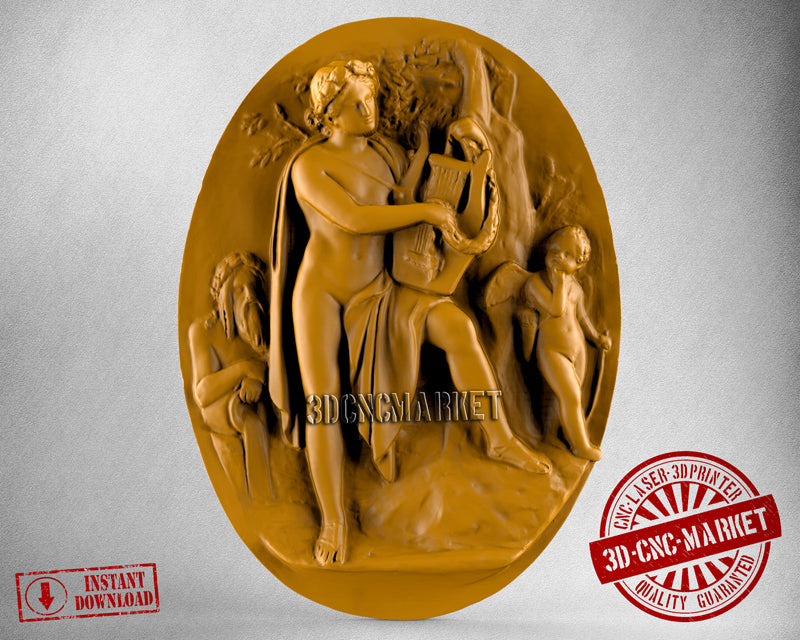 Diane de Merode, 3D STL Model