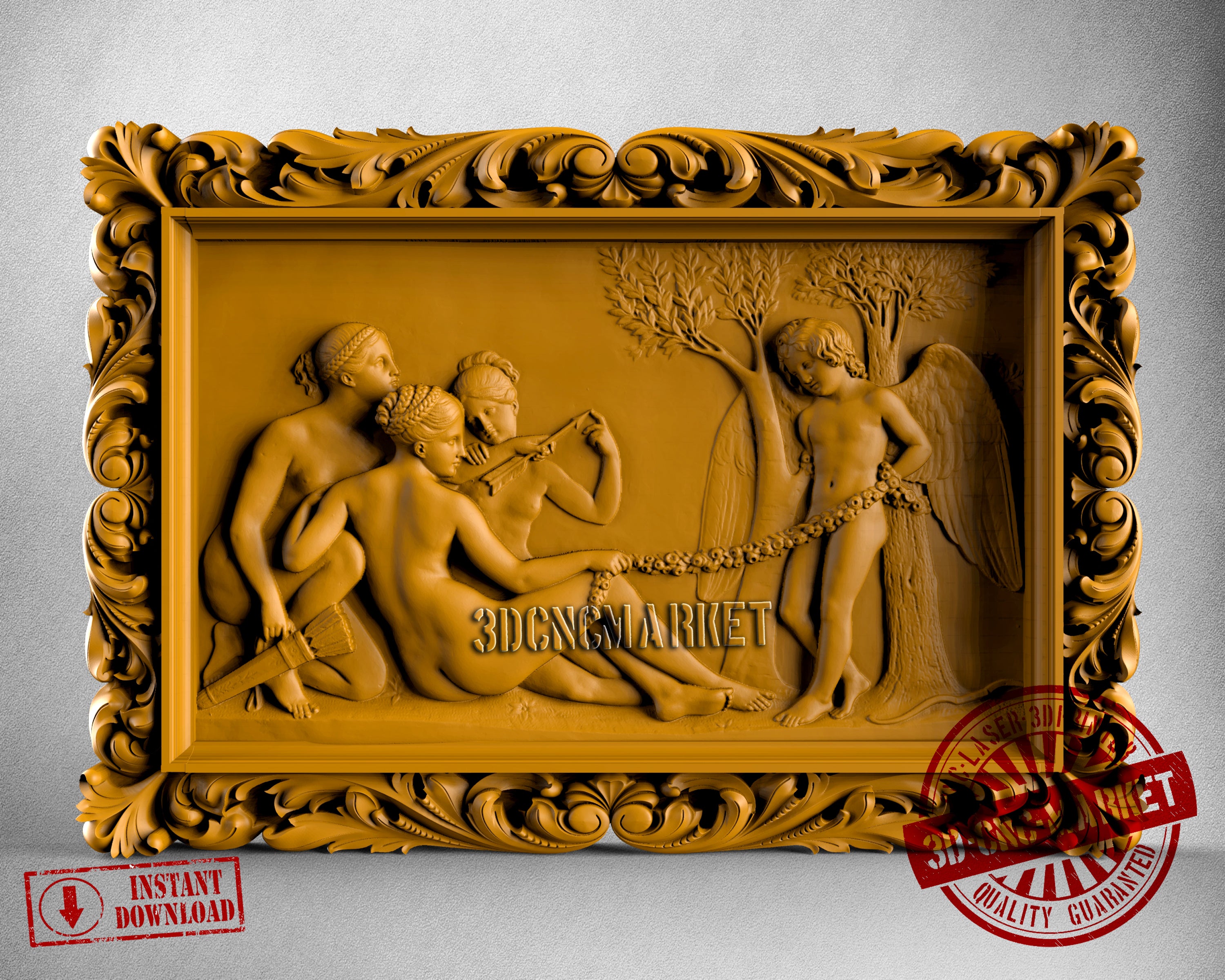 Old View, 3D STL Model