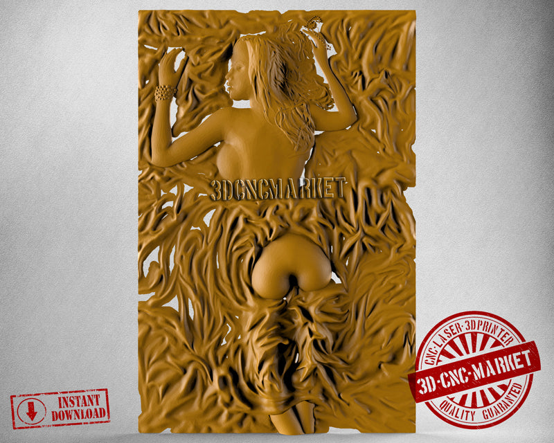 Girl, 3D STL Model