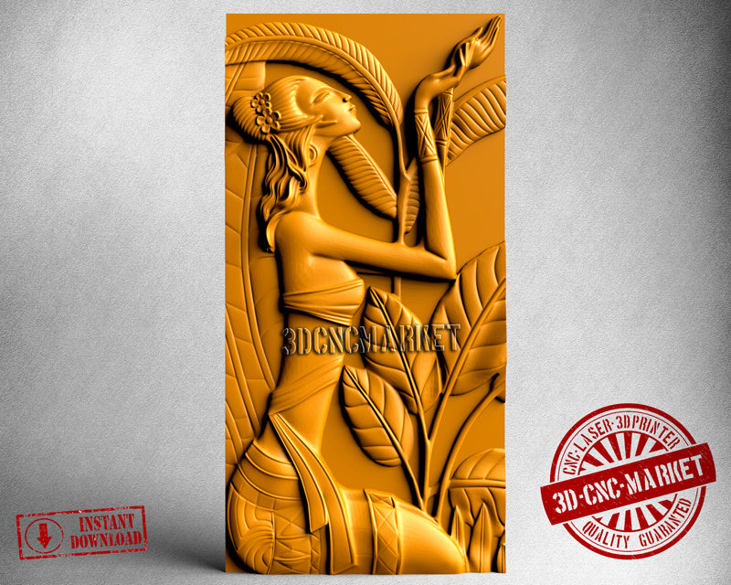 Asian Girl,3D STL Model