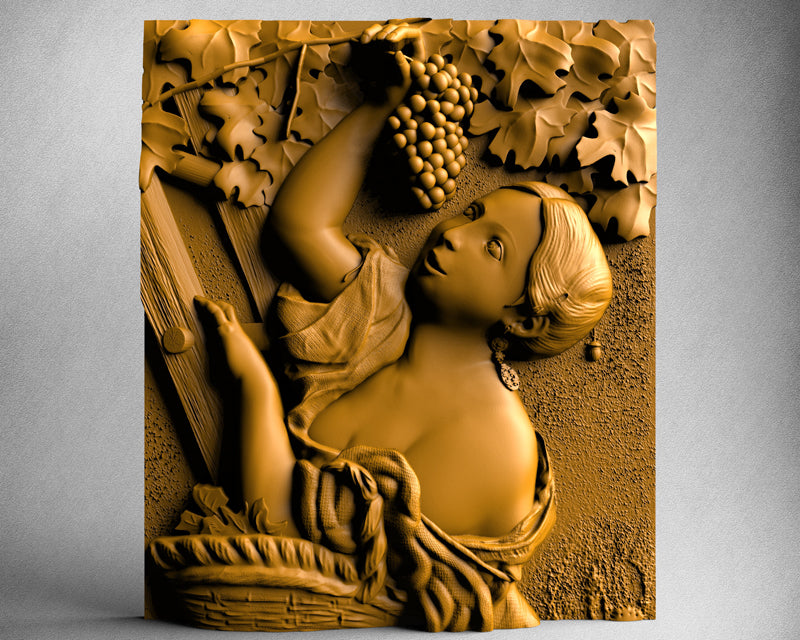 Seasons Women, 3D STL Model