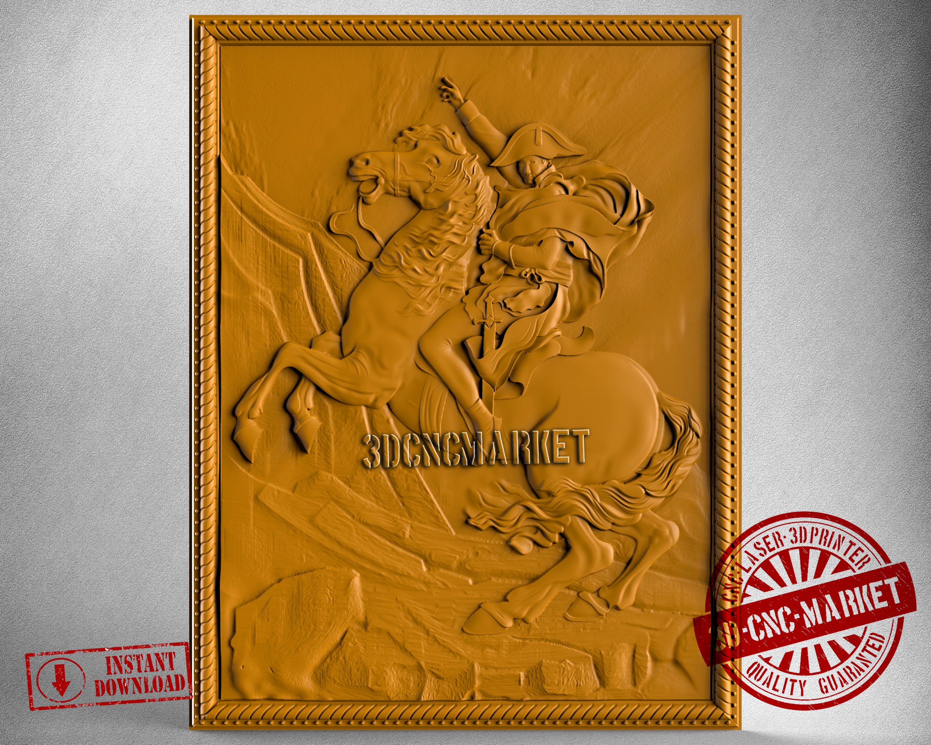 Napoleon, 3D STL Model