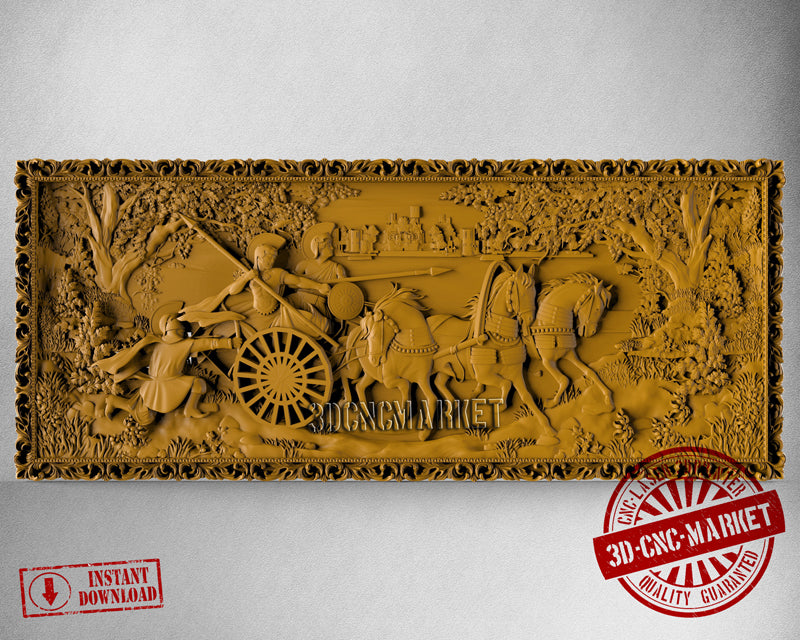 Roman Soldiers, 3D STL Model