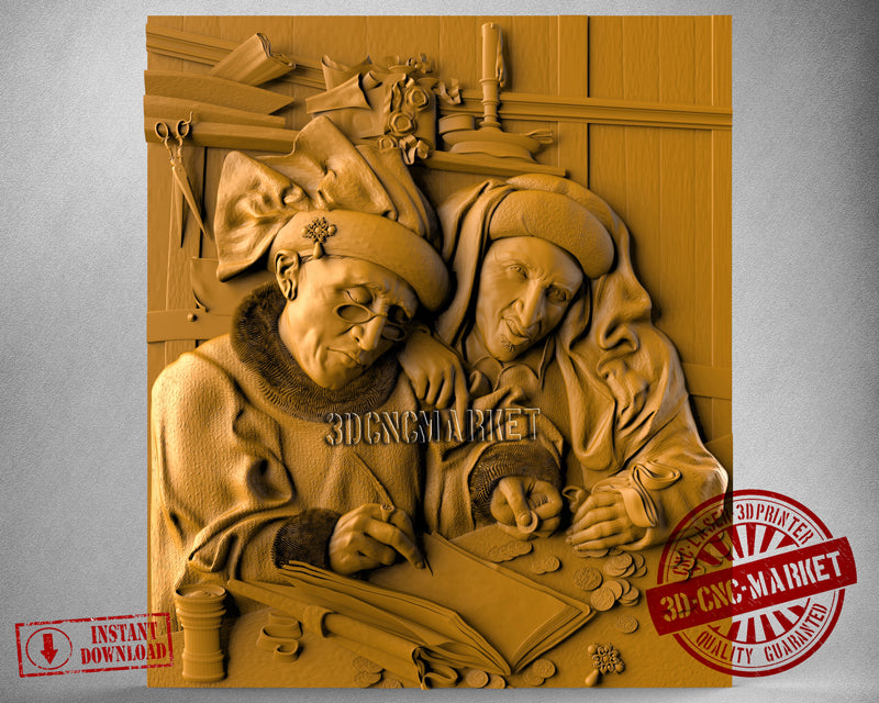 People, 3D STL Model