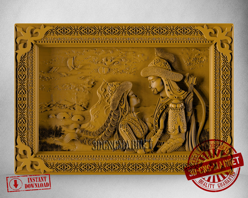 Couple, 3D STL Model