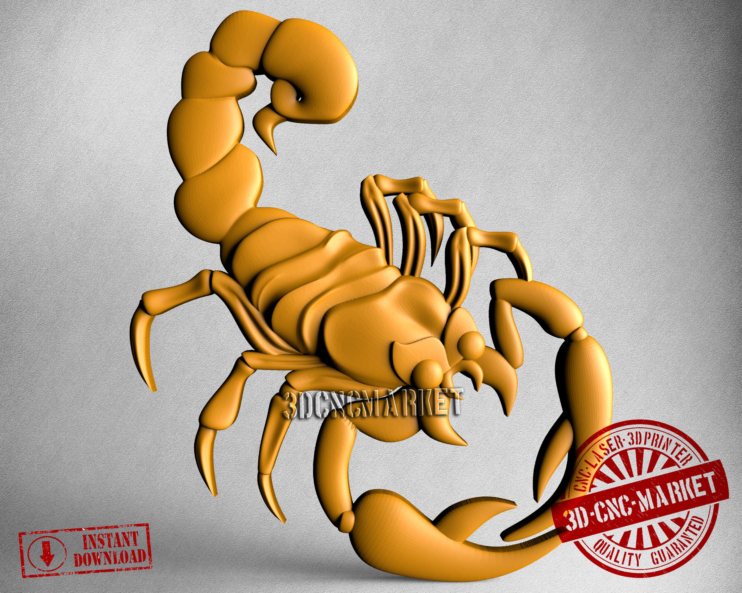 Scorpio, 3D STL Model