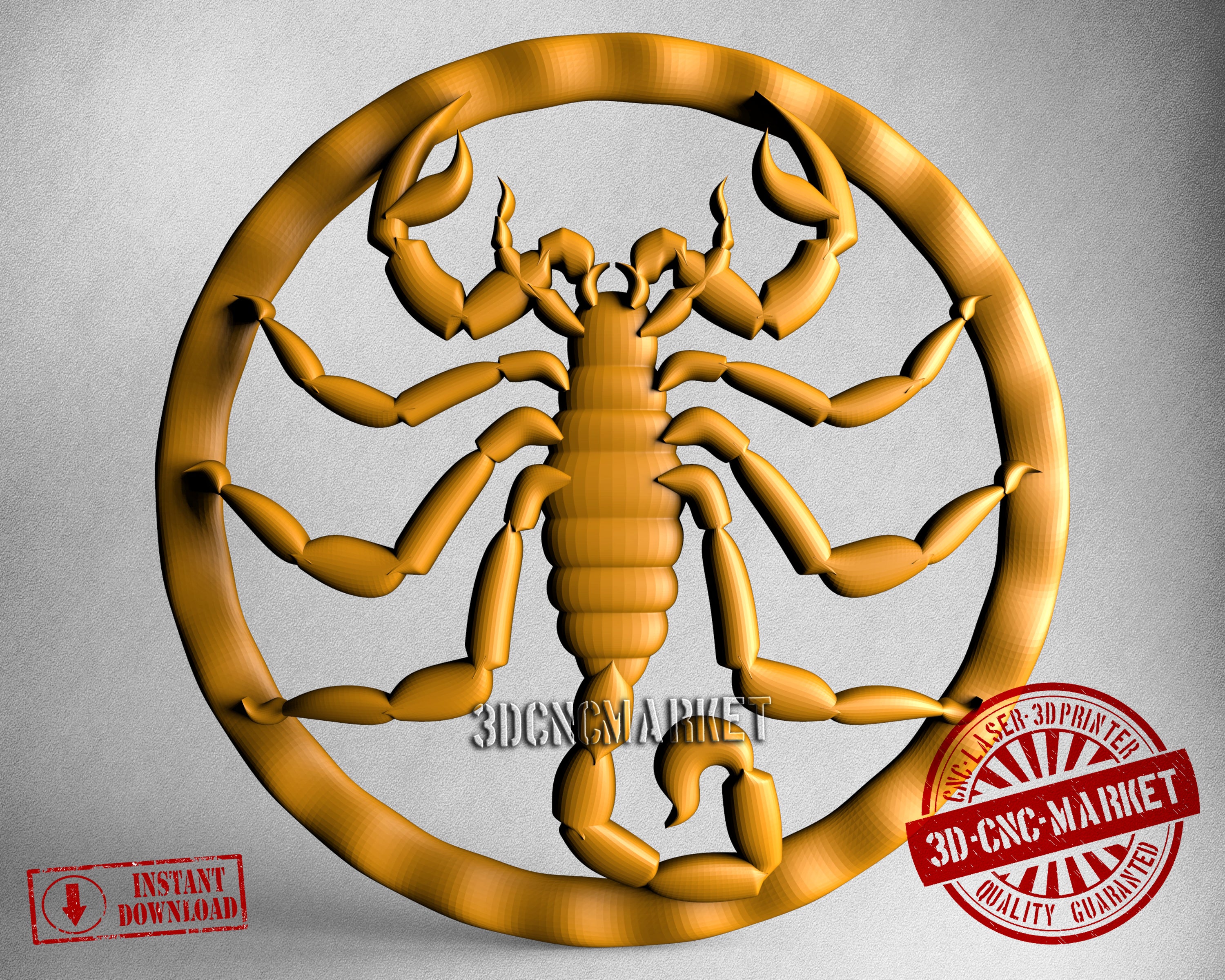 Scorpio, 3D STL Model