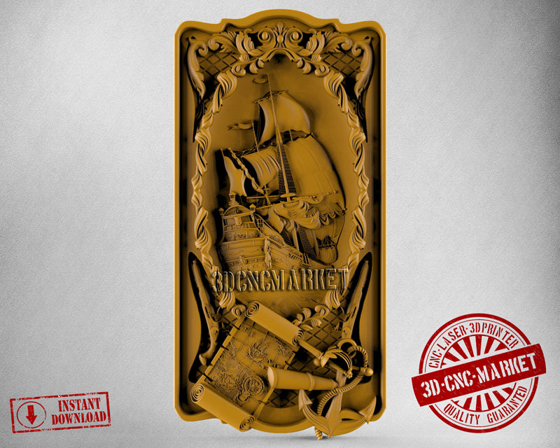 Backgammon Box, 3D STL Model