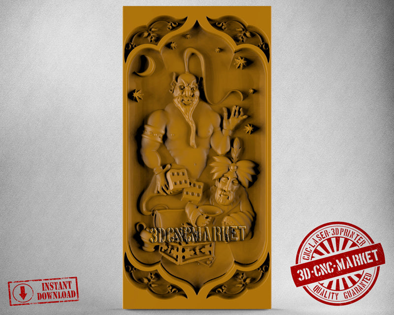 Backgammon, 3D STL Model