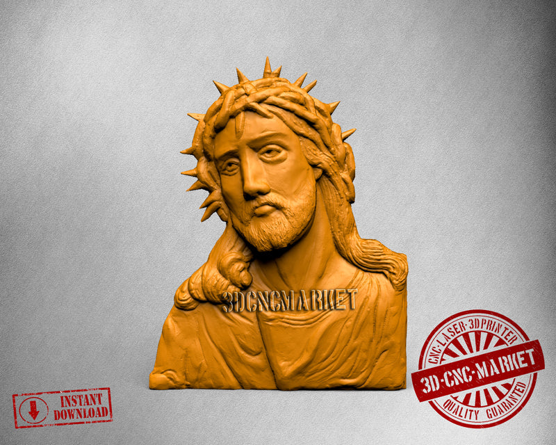 Jesus, 3D STL Model
