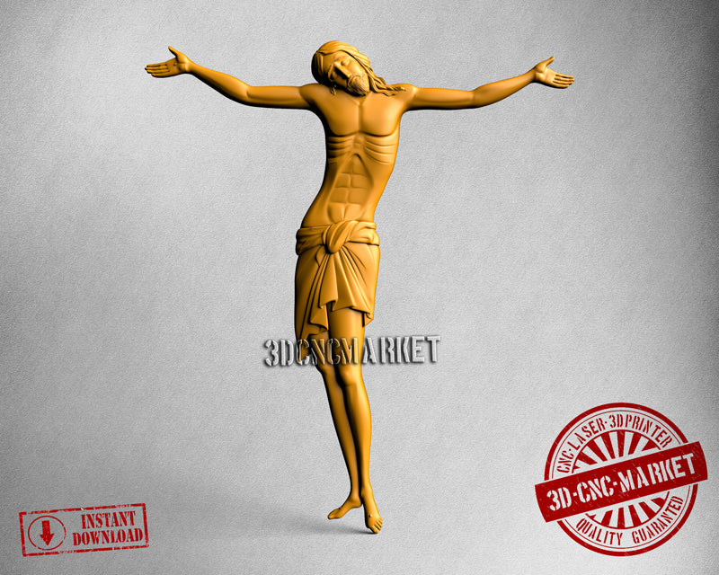 Jesus, 3D STL Model