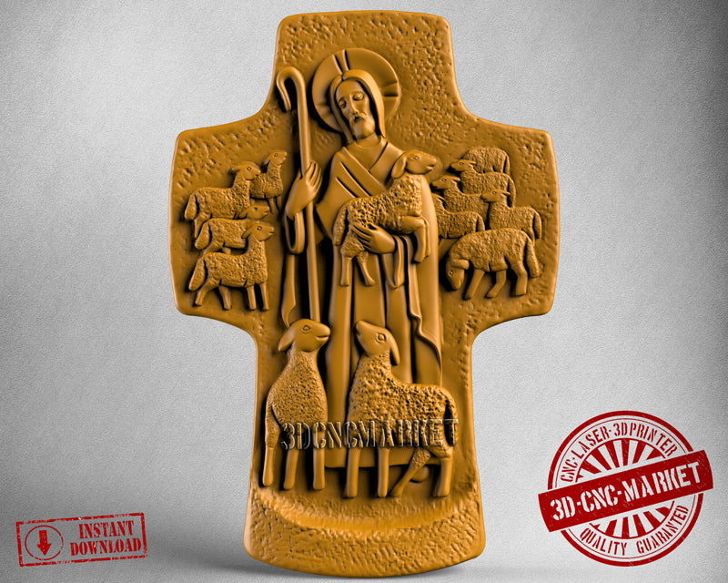 Jesus, 3D STL Model