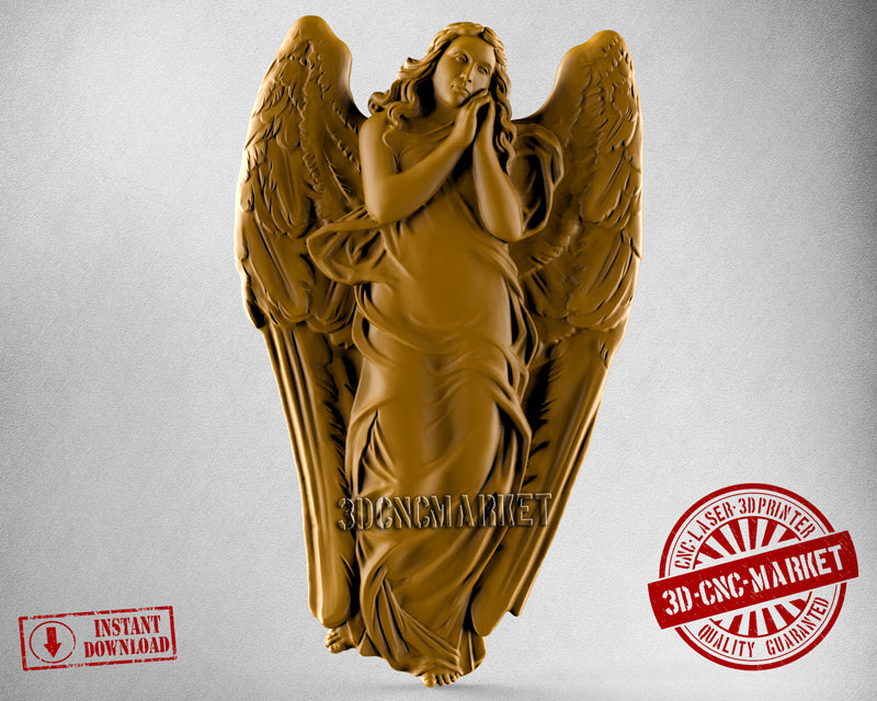 Angel, 3D STL Model
