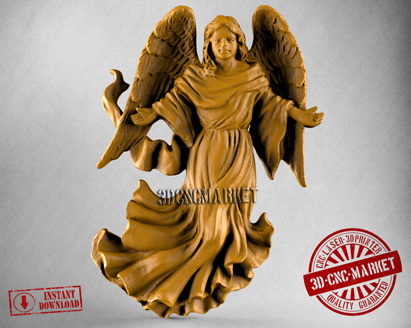 Angel, 3D STL Model