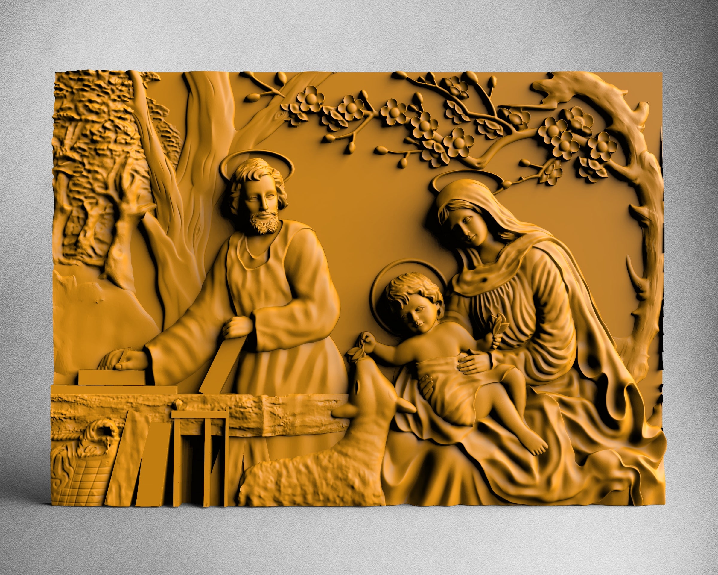 Birth of Jesus, 3D STL Model