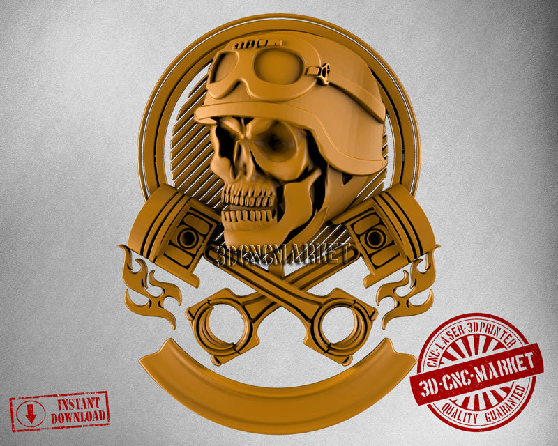 Skull, 3D STL Model