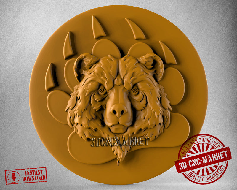 Bear, 3D STL Model