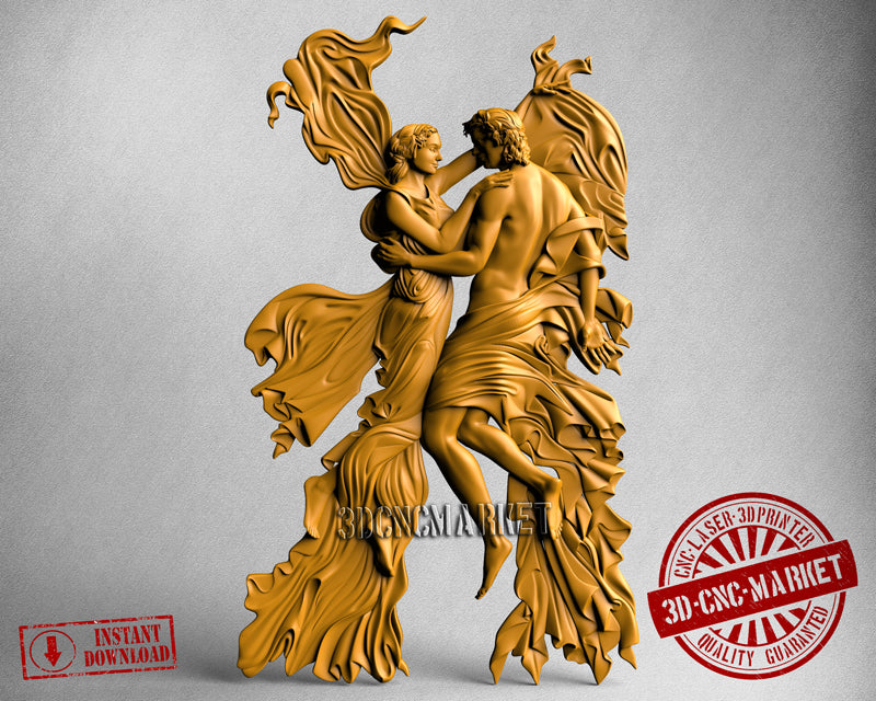 Couple, 3D STL Model