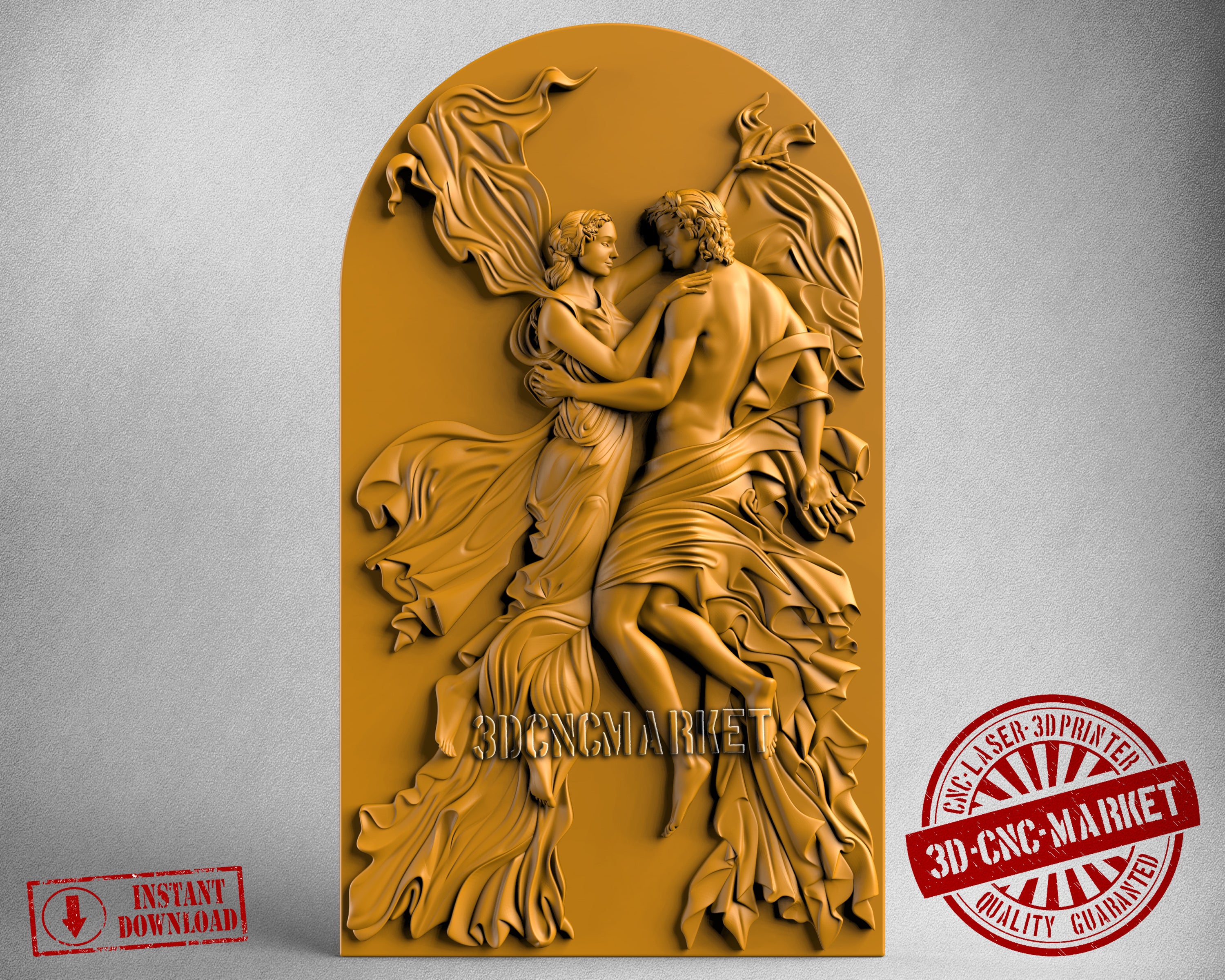 Couple Frame, 3D STL Model