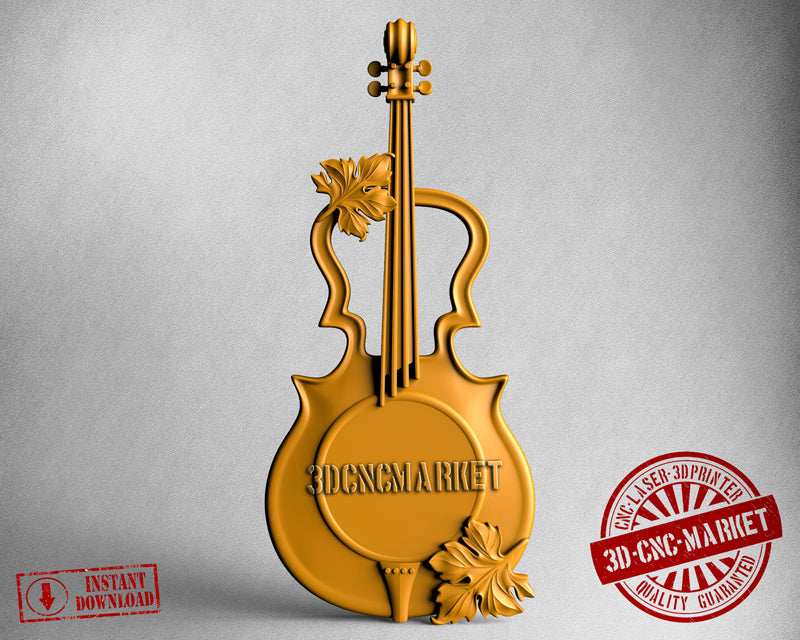 Violin, 3D STL Model