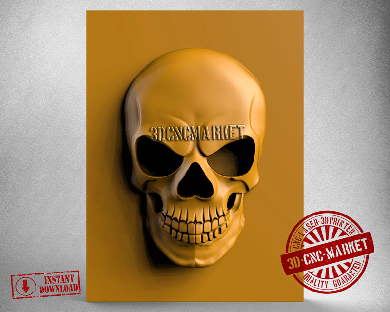 Skull, 3D STL Model