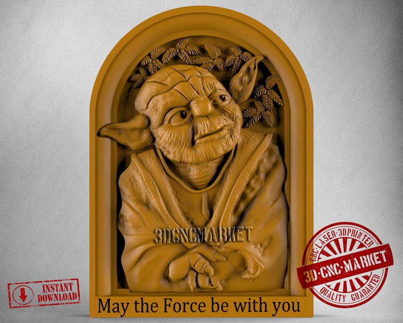 Yoda, 3D STL Model