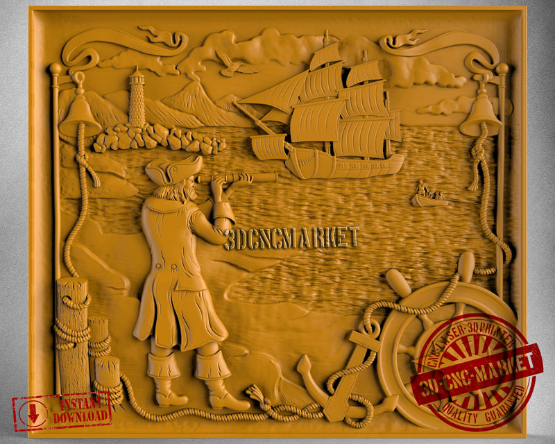 Pirate, 3D STL Model