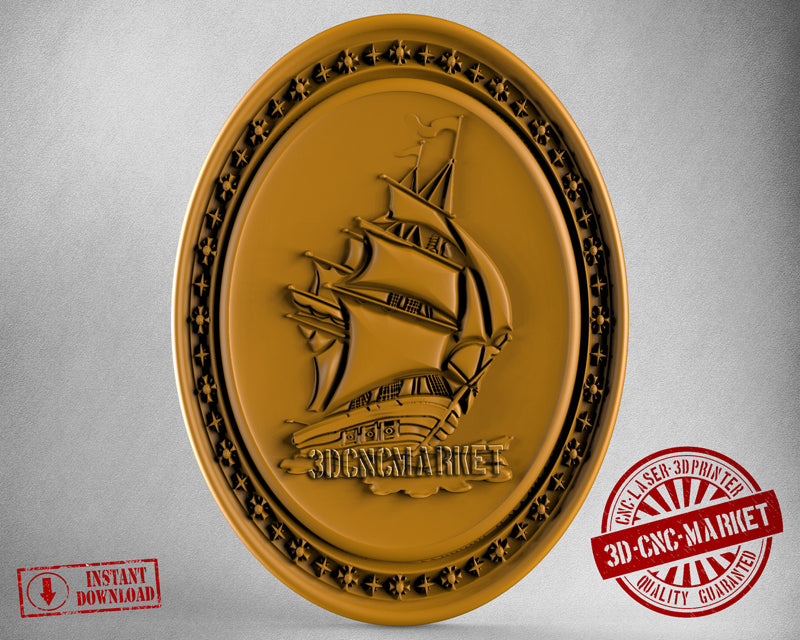 Ship, 3D STL Model