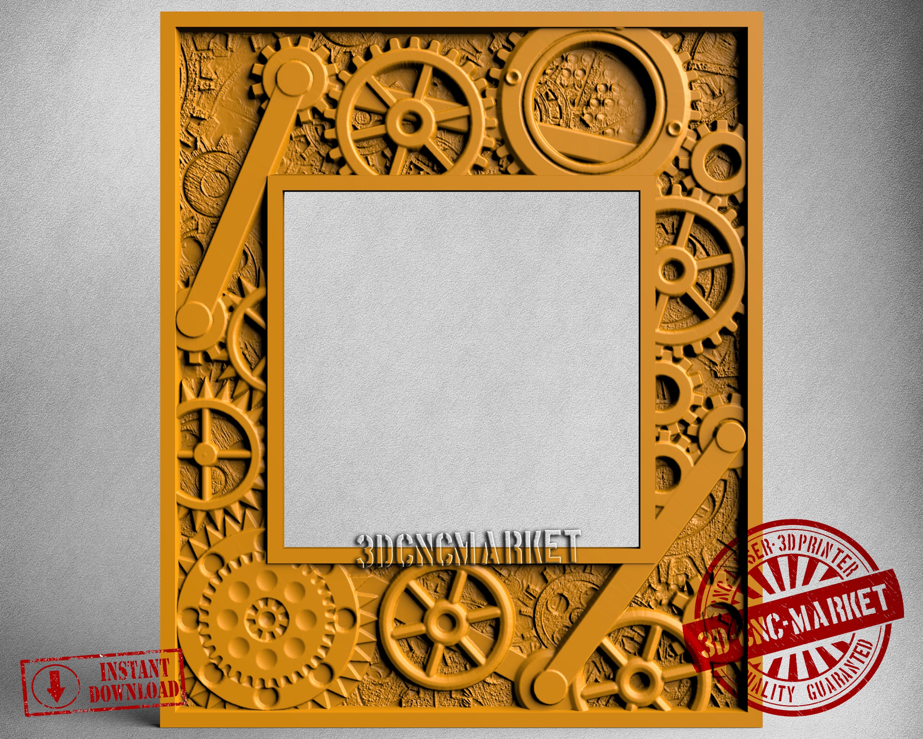 Main Frame, 3D STL Model