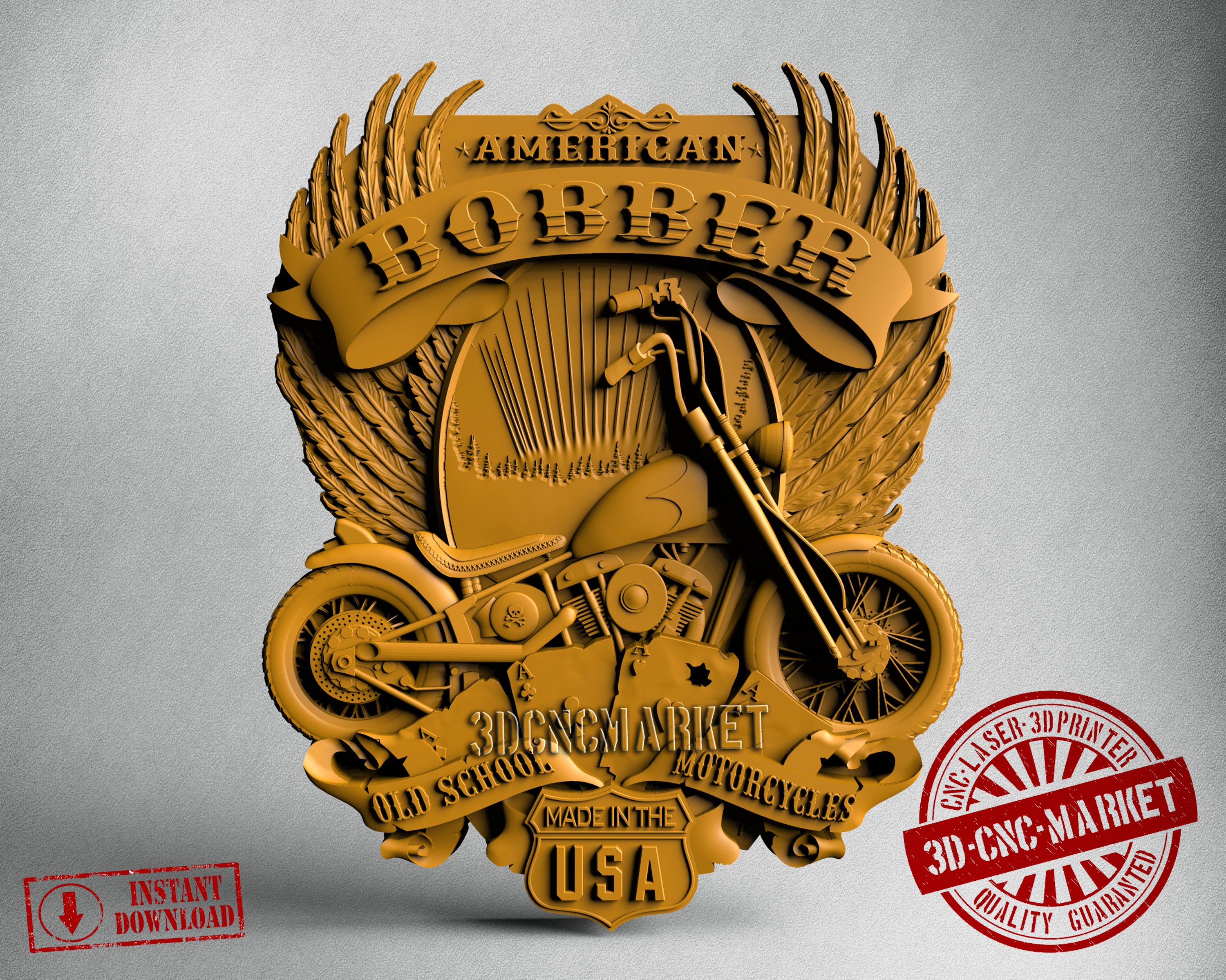 Bobber, 3D STL Model
