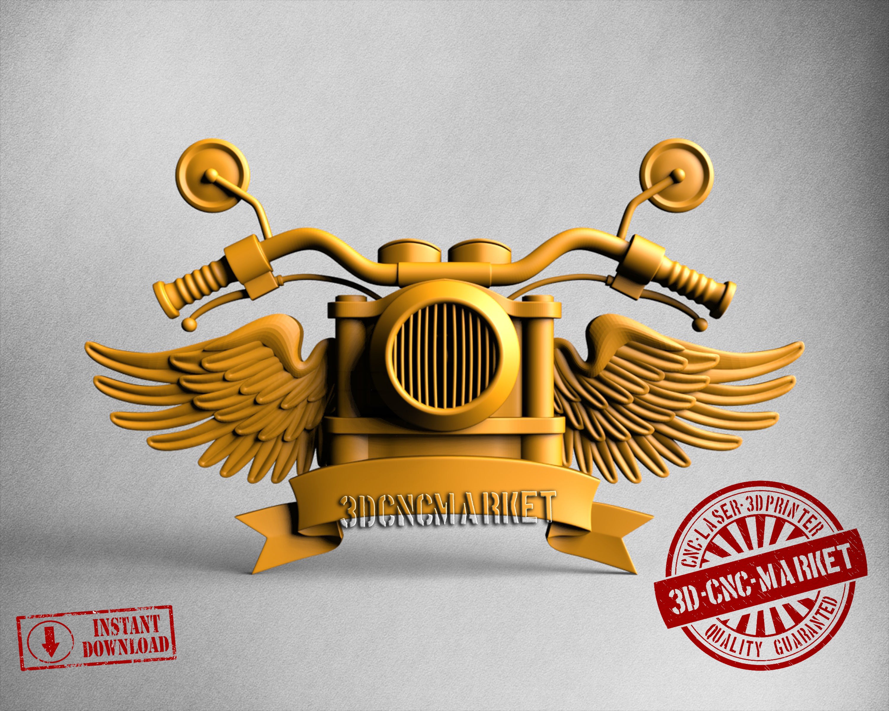 Motorcycles, 3D STL Model