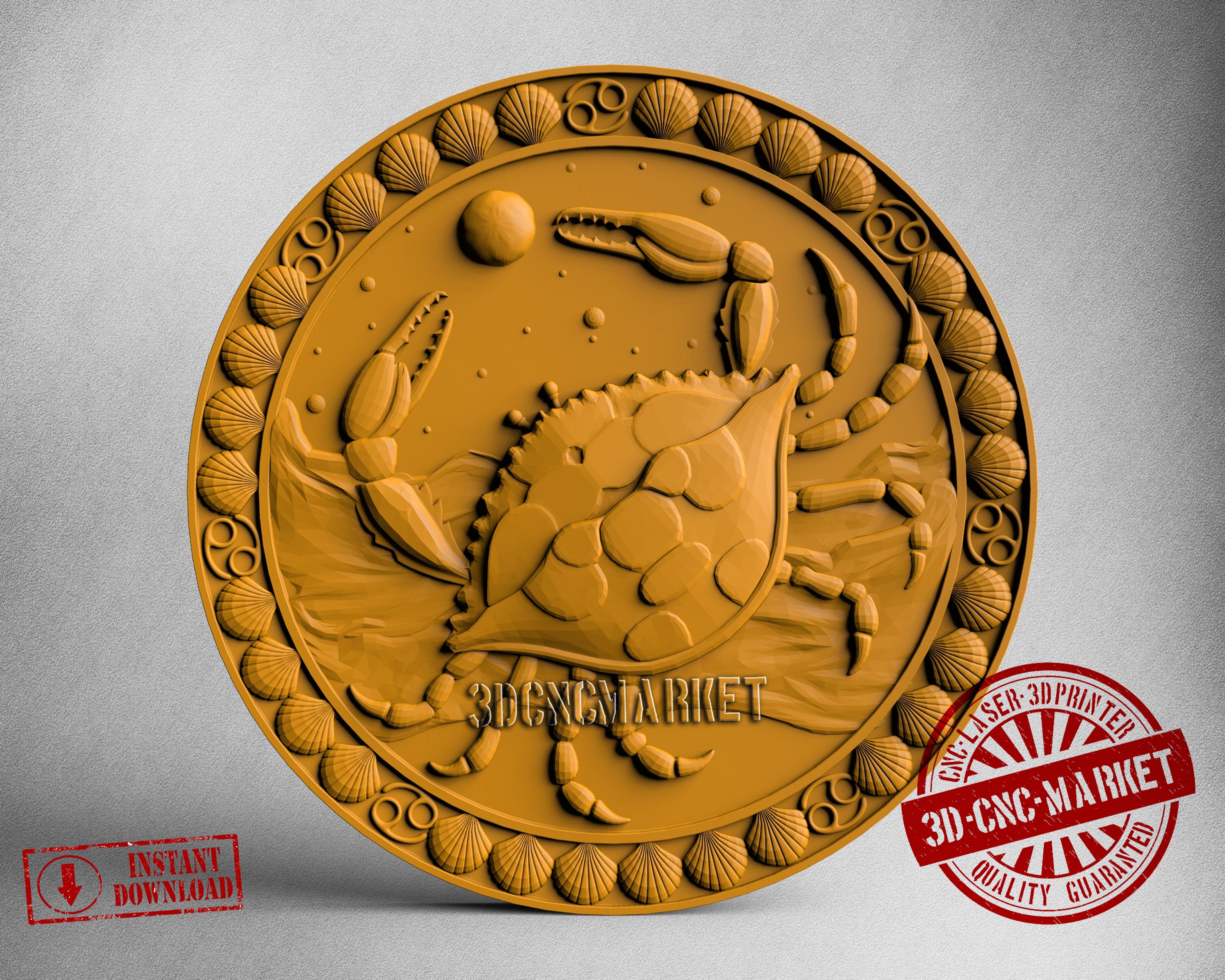 Cancer, 3D STL Model