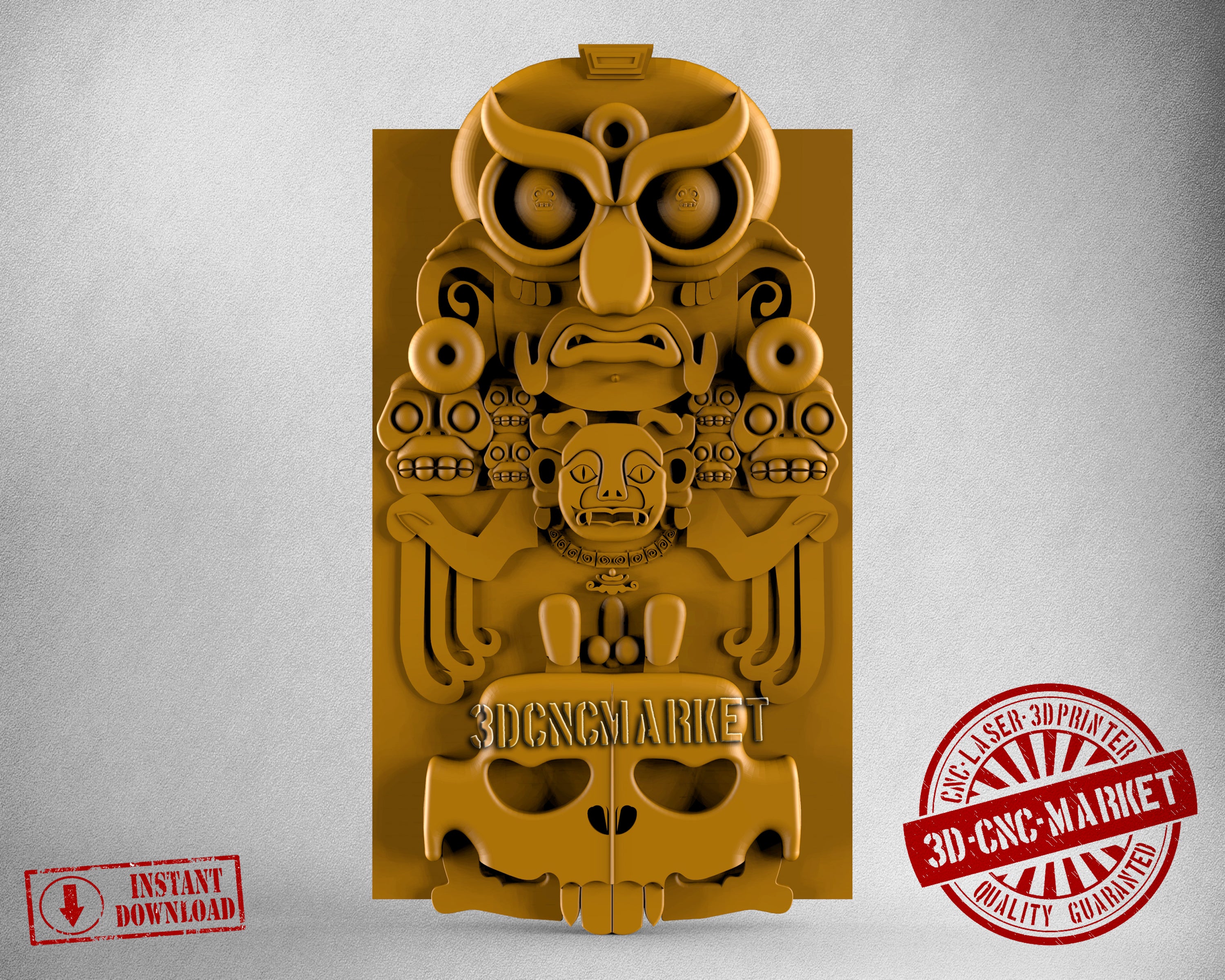 Jag Totem, 3D STL Model