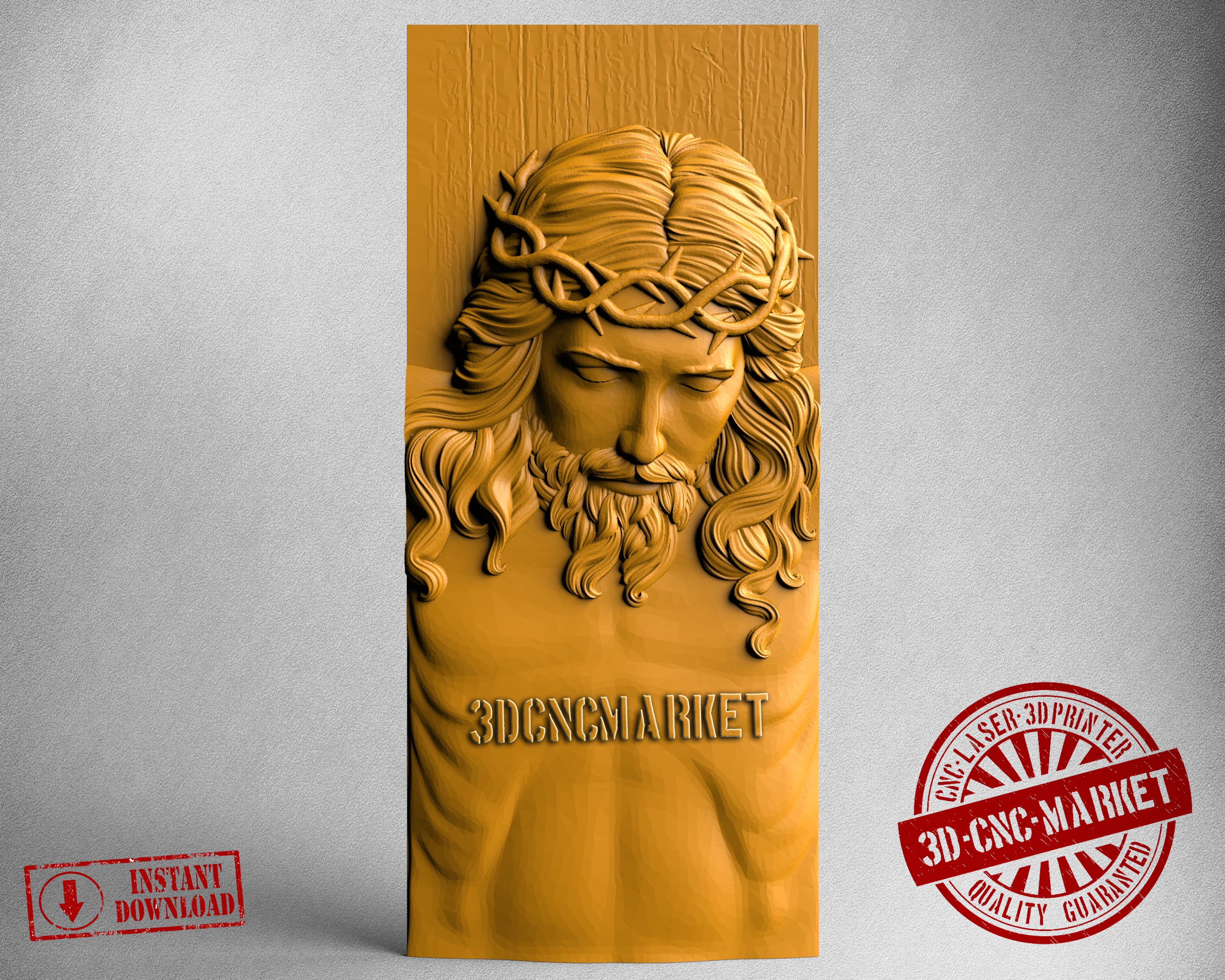 Jesus, 3D STL Model